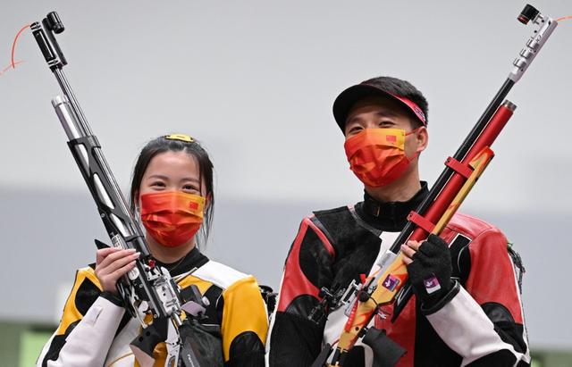 中国第9金！杨倩/杨皓然夺奥运10米气步枪混团冠军